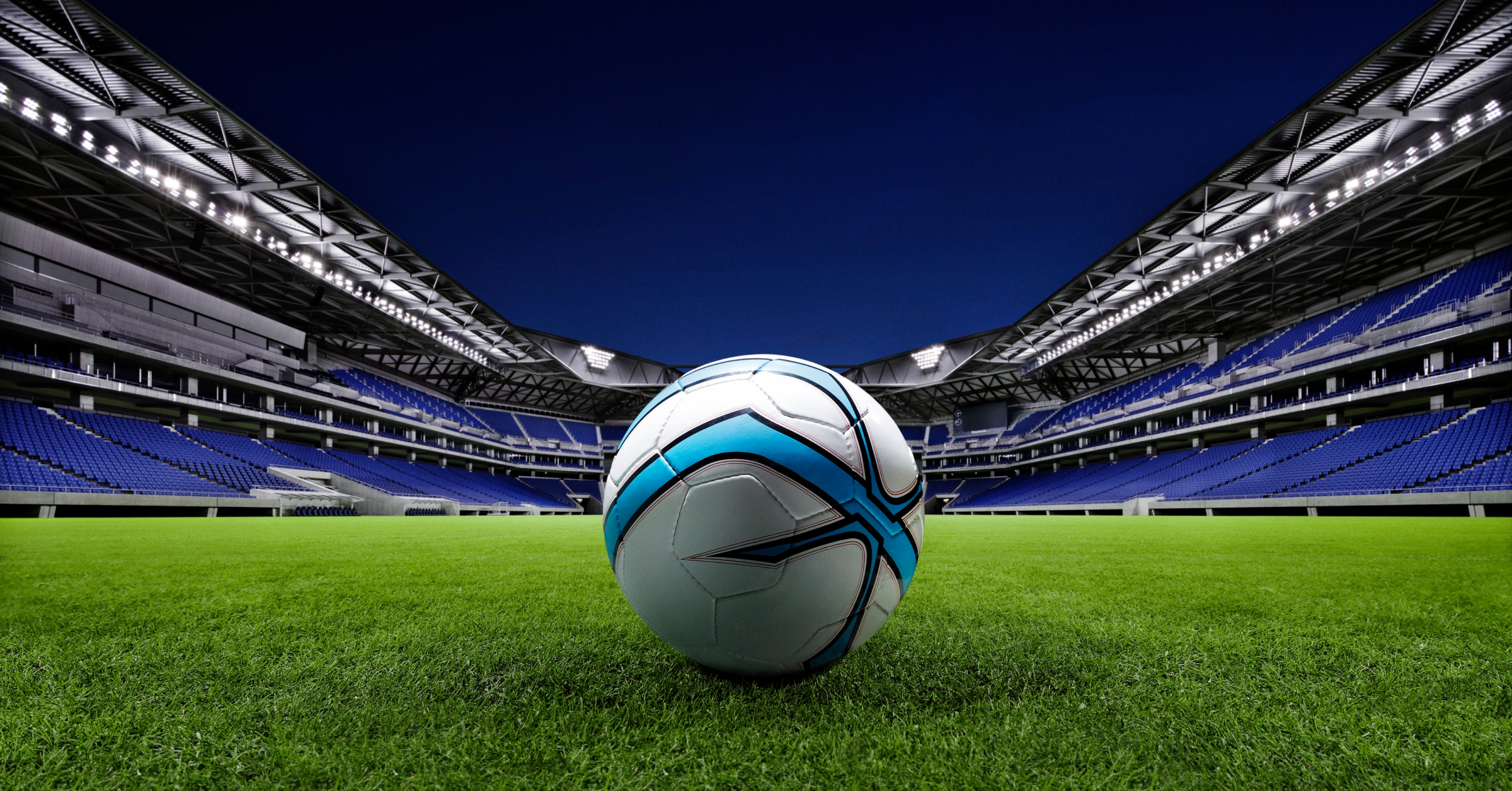 Premium Football Pitch Background